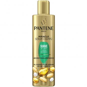 Pantene Pro-V Miracle Serum Suave & Liso Champú con Ácido Hialurónico 225ml