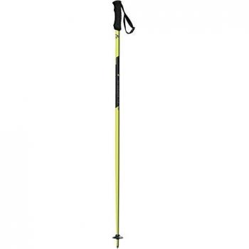 fischer Unlimited Gelb Bastón de esquí, Unisex Adulto, Amarillo, 120 cm