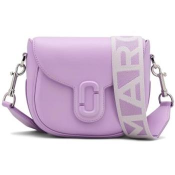 Marc Jacobs The J Marc Small Wisteria Leather Saddle Bag - Purple, One Size