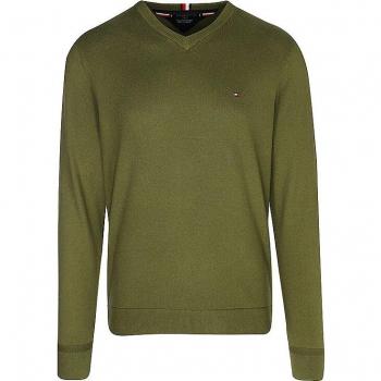Jersey Tommy Hilfiger Pima Cashmere Verde Hombre