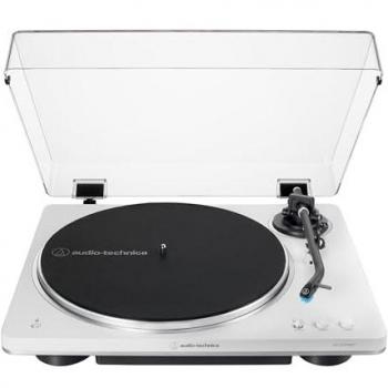 Tocadiscos Inalámbrico Automático Audio Technica AT-LP70XBTWS Blanco/Silver Bluetooth 33/45 RPM