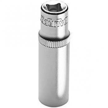 Maurer Llave de Vaso Larga Hexagonal 1/4 8mm - Acero Cromo Vanadio