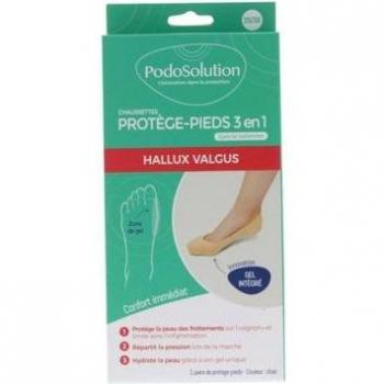 Meias PodoSolution 3942 de Protección contra Frotes - 3 Pares