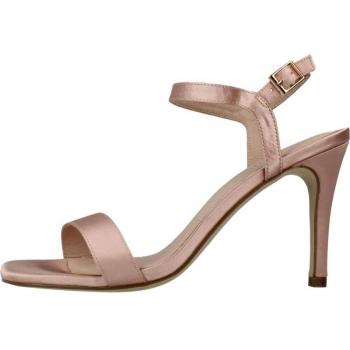 Sandalias de Fiesta Mujer Marca Menbur Modelo 23178M en color Nude, con tacón alto, diseño elegante y cómodo, ideal para ocasiones especiales