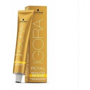 Schwarzkopf Igora Royal Absolutes Tinte 9-560 Age Blend 60ml, coloración permanente que cubre el 100% de las canas y proporciona tonos moda más intensos