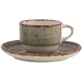 Taza Café Moka 9 Cl - Caja 12 Unidades Llorca Eo Terra Porcelana