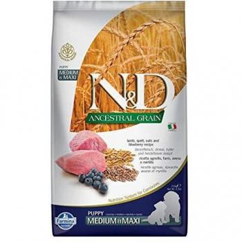 Farmina - Farmina N&D Cordero y Arandano Puppy Medium-Maxi Low Grain - 2191-2,5 kg