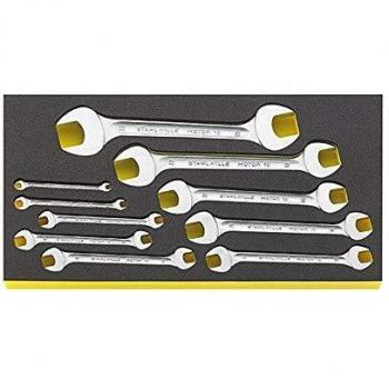 Juego de herramientas Stahlwille 96830120, sistema bandejas Tool Control TCS WT 10/10, medidas de 6 a 32 mm