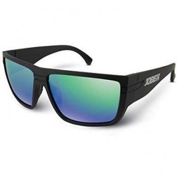 Jobe Beam Floatable Gafas, Unisex Adulto, Multicolor, Negro y Verde, Talla única