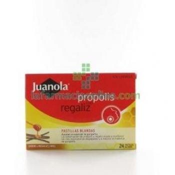 Juanola Pastillas Propolis Miel Zinc 24U