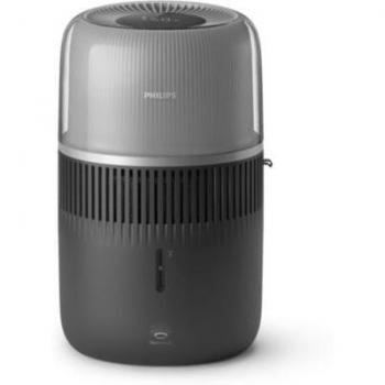 Humidificador de Aire Philips 5000 Serie HU5710/03 con Tecnología NanoCloud, Capacidad de 4.5L para Espacios de hasta 56 m², Color Gris