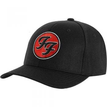 Gorra de béisbol unisex adulto Foo Fighters con logotipo negra talla única