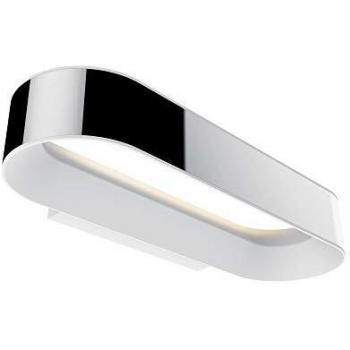 Aplique de Pared LED Paulmann Agena 20W IP44 Cromo/Blanco Mate Dimable 2700K