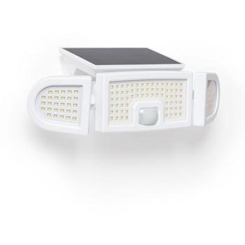 Foco Proyector LED Solar 7W IP65 con Sensor de Movimiento PIR y Crepuscular Blanco Frío 6000K - 6500K