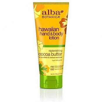 Alba Hawaiian Hand & Body Lotion Cocoa Butter - 7 Oz 3 Pack