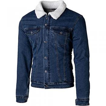 RST Chaqueta de Moto Sherpa Denim Azul, textil, tamaño XS