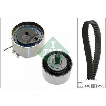 Kit de poleas INA con correa de distribución 530 0641 10