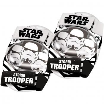 Mundo 28170 – Casco para Bicicleta Star Wars Juego Protecciones, Talla M
