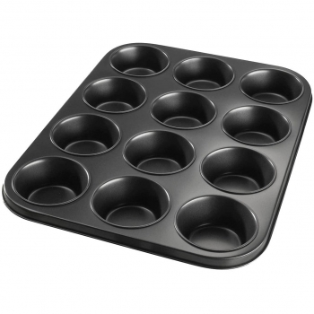 Dr. Oetker Bandeja Magdalenas 12 Cavidades, Aluminio, Centimeters