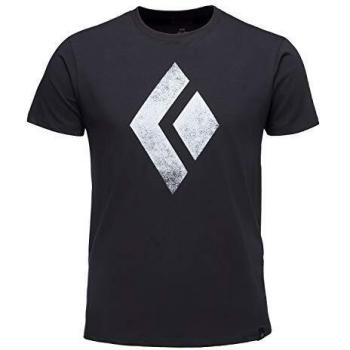 Black Diamond M SS Chalked Up tee Camiseta para Hombre, Black, XS
