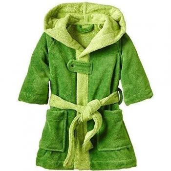 Vossen Bixie J - Albornoz para niños, color valley green 005, talla 2 años
