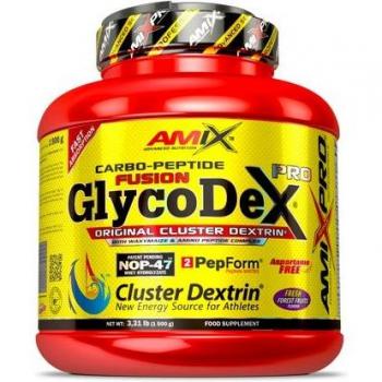 AmixPro GlycodeX Pro Limón 1500g - Suplemento de Carbohidratos para Actividades Físicas y Recuperación Muscular