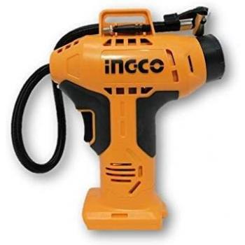 Ingco Comprimido para coche con batería de litio de 20 V