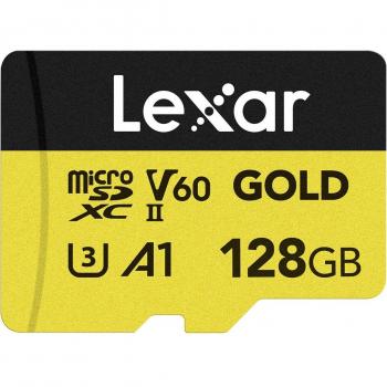 Tarjeta de memoria Lexar Professional Gold MicroSDXC 128 GB