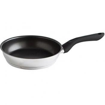 Quid Omega - Sartén de acero Inoxidable, todos los fuegos e inducción, 20 cm