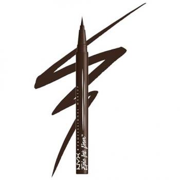 Eyeliner NYX Professional Makeup Epic Ink 03 Chocolate Oscuro Waterproof 1 ml