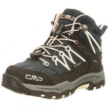 Botas de senderismo CMP Rigel Mid WP para niños, color marino, talla 36