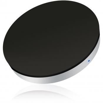 Zens Mini Single Qi Wireless Charger - Black Induction Charging Station