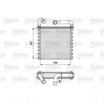 Radiador de calefacción VALEO 811506