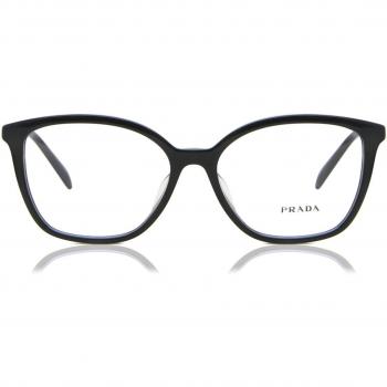 Prada PR 02ZVF Asian Fit Women's Eyeglasses Black Size 56 (Frame Only) - Blue Light Block Available