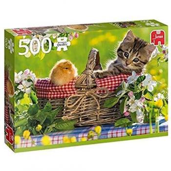 Jumbo- Rompecabezas de 500 piezas de colección Premium, listo para un picnic, Color surtido