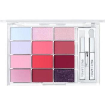 WAKEMAKE Soft Coloring Lip Palette (01 Pink Flood Glowing) 12g - Cosmetics, 3 Colors