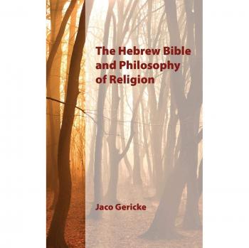 Biblia Hebrea y Filosofía de la Religión (Recursos de la Sociedad de Literatura Bíblica) - Tapa Dura