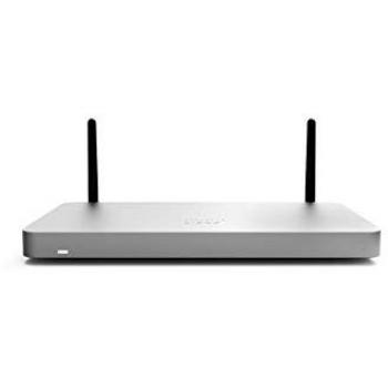 Cisco Meraki MX68CW-HW Hardware Firewall Desktop 450 Mbps, Wi-Fi 5 (802.11ac), IPSEC, Wired & Wireless, 50 Users