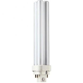 Bombilla fluorescente de Philips, PLC 26W830 4p G24q3, 26 W, tono cálido, EEKA 62335570