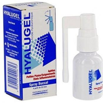 Hyalugel spray bucal aphtes petites plaies 20 ml