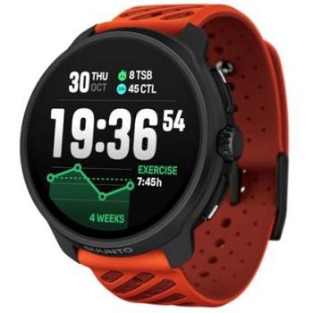 Smartwatch Suunto Race 2 Coral Naranja 49 mm con GPS y Pulsómetro