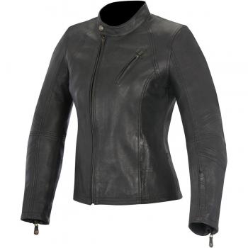Alpinestars Shelley Moto Mujer Chaqueta de piel, mujer, negro