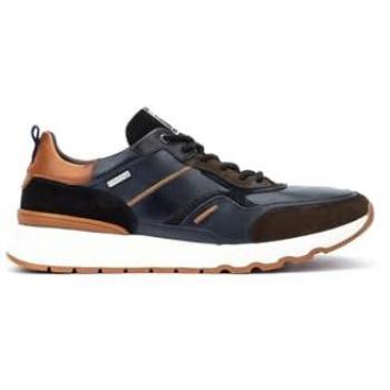 Zapatillas de Hombre Pikolinos Aranda M8R de Piel con Suela Extraligera y Plantilla Acolchada Memory Foam