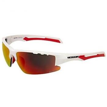 Eltin EG6051 Gafas Beat, Adultos Unisex, Blanco/Rojo, Talla única