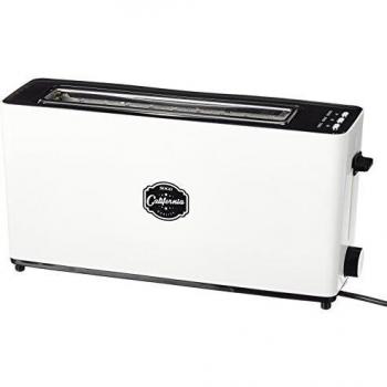 Sogo TOS-SS-5435 Tostadora extra amplia, 900 W, Otro, Blanco