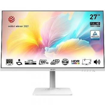 Monitor MSI Modern MD272XPW 27 Full HD 1920x1080 IPS, 100Hz, Pantalla Ajustable, Altavoces Integrados, USB-C