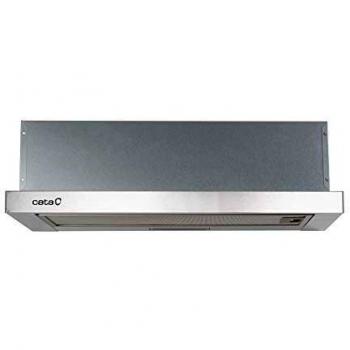 Cata Extractora | Modelo TFB-2003 X | Campana Telescópica | 3 Niveles de extracción | Ancho de 60 cm | Motor Extra Silencioso | Acabado en Acero Inoxidable | Eficiencia Energética B, 60 x 41,5 x 14,2