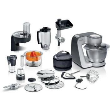 Robot de Cocina Bosch MUM59S81DE 1000W 3.9L Negro Acero Inoxidable