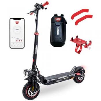 Patinete Eléctrico Doble Motor 1000W Dynamic Pro Rider Homologado DGT con Batería de Litio 48V 20Ah, Hasta 70km y Frenos de Disco