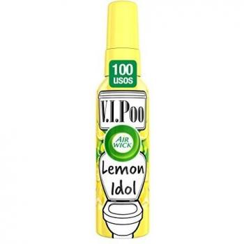 Air Wick VIPoo Spray de Ambientador para WC con Aroma Limón, 55ml